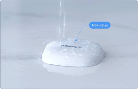 Mini czujnik zalania punktowego LoRaWAN IP67 - Milesight WS303