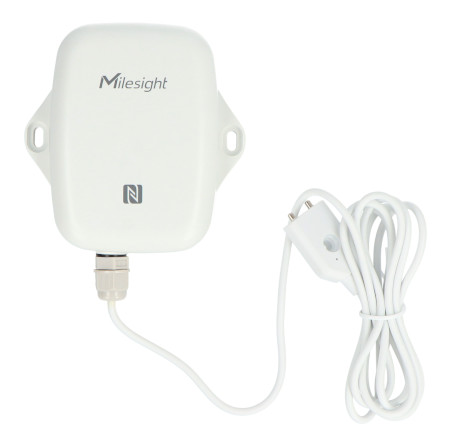 Inteligentny czujnik zalania punktowego LoRaWAN z pomiarem temperatury i wilgotności IP67 - Milesight EM300-SLD