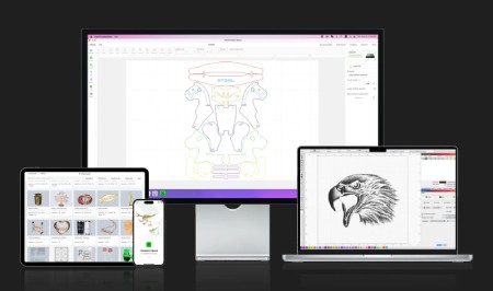 xTool S1 - wycinarka i grawerka laserowa - 20 W - zestaw podstawowy