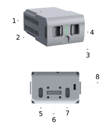 Akumulator do robotów Unitree Go2 - 15000 mAh - Long Range - BT2-06
