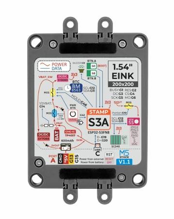 Air Quality Kit v1.1 - zestaw do pomiaru jakości powietrza - moduł deweloperski M5StampS3A + SEN55 + SCD40 - M5Stack K131-V11