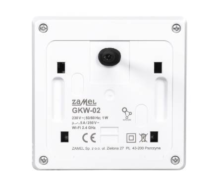 Zamel Supla GKW-02 - sterownik ogrzewania - WiFi - aplikacja Android / iOS - biały
