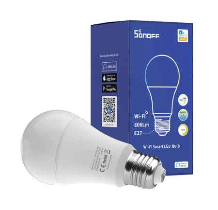 Sonoff B02-B-A60 - smart żarówka LED E27 WiFi - biała