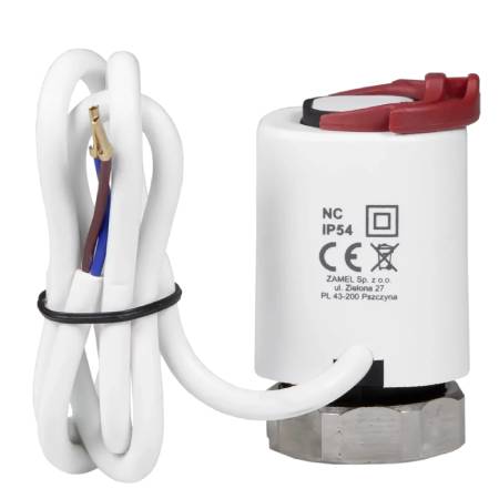 Zamel Supla ZSP-01 - zestaw do sterowania wodnym ogrzewaniem podłogowym - listwa sterująca LLM-01 + siłowniki SOP-01- 230 V