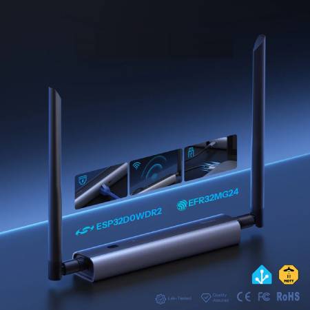 Sonoff Dongle Max - bramka ZigBee - Home Assistant, Zigbee2MQTT, Thread - PoE Ethernet / WiFi / USB