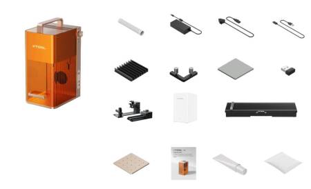 xTool F2 - grawerka laserowa diodowa 15 W i podczerwona 5 W