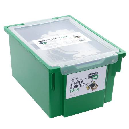 Lesson in a Box - Simple Robotics - zestaw elementów elektronicznych do BBC micro:bit - Kitronik 5657