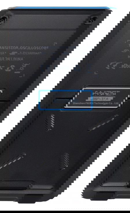 Oscyloskop przenośny FNIRSI DSO-TC4 3w1 z testerem tranzystorów i generatorem sygnału 10 MHz