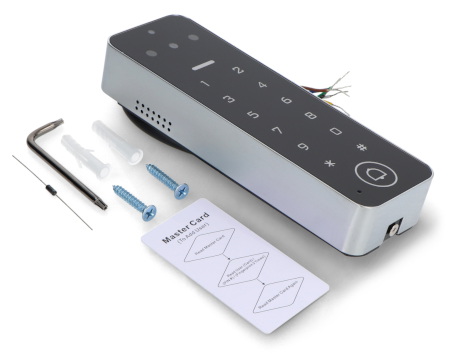 Tuya - wideodomofon z kontrolą dostępu RFID i kodem PIN - WiFi - RTX WDV4