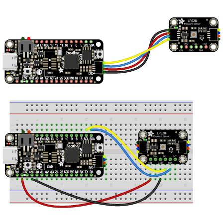 LPS28DFW - czujnik ciśnienia I2C - STEMMA QT / Qwiic - Adafruit 6067