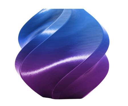 Filament Bambu Lab PLA Silk Dual Color 1,75 mm 1 kg - w zestawie z wielorazową szpulą - Aurora Purple