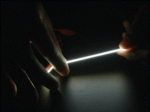 Single-ended Flexible LED Filament - elastyczna taśma LED - 3 V 128 mm