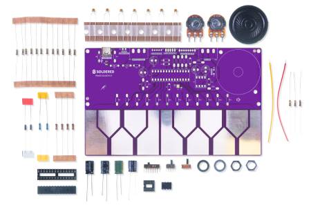 Piano Solder Kit - zestaw edukacyjny do nauki lutowania - ATmega328P - Soldered 333181