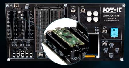 Explorer Board - płytka edukacyjno-prototypowa do Raspberry Pi Pico / Pico W - Joy-IT RB-P-XPLR