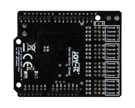 Motorino - sterownik serw 16-kanałowy PWM do Arduino - Joy-IT ARD-Moto3