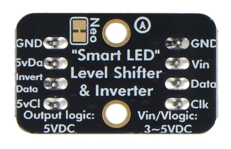 Pixel Shifter - konwerter poziomów logicznych 3,3 V / 5 V do adresowalnych diod LED - Adafruit 6066