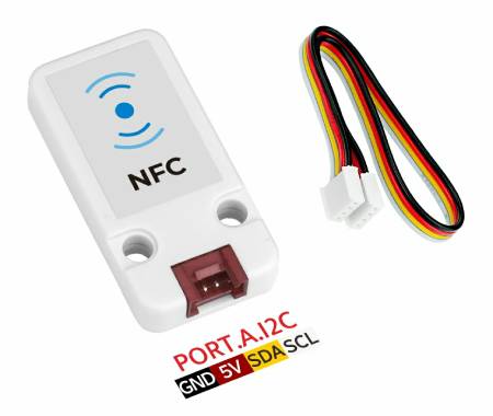 Unit NFC - czytnik NFC / RFID 13,56 MHz - ST25R3916 - M5Stack U216