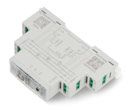 BleBox energyMeter DIN - jedno / trójfazowy dwukierunkowy miernik energii WiFi