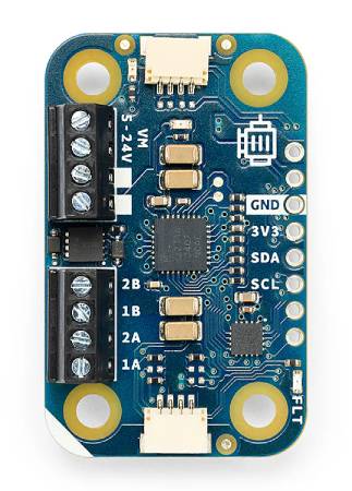 Arduino Modulino Motors - dwukanałowy sterownik silników 5 V - 24 V / 3,8 A - MAX2221 - Qwiic - ABX00114