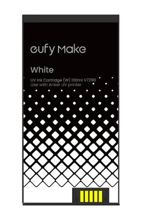eufyMake UV Ink Cartridge (W) - tusz UV 100 ml do drukarki eufyMake E1 - biały