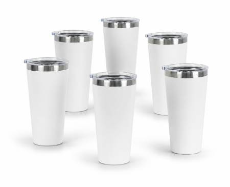 Kubek ze stali nierdzewnej do personalizacji w drukarce UV eufyMake E1 - 6 szt.