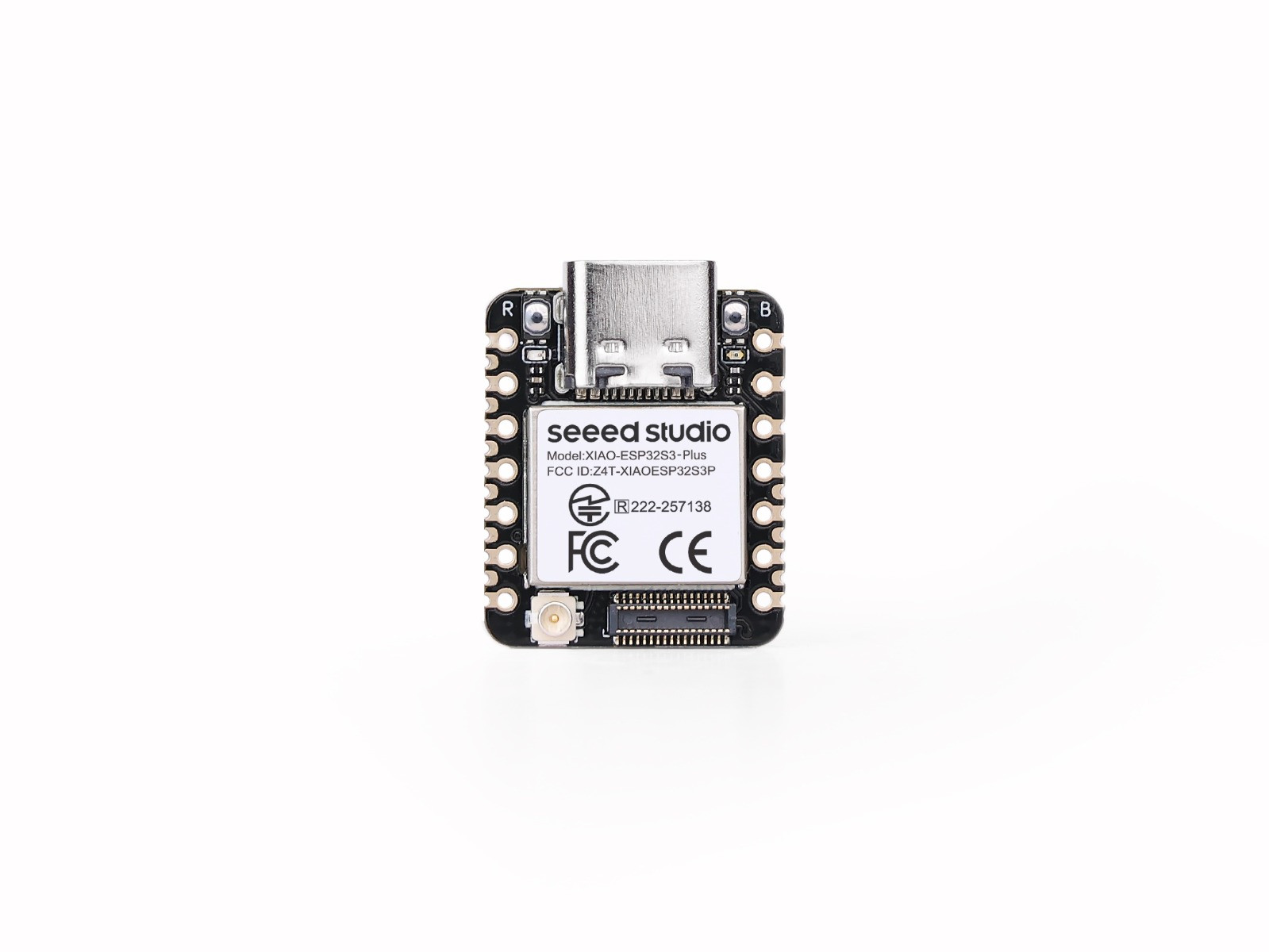Seeed Xiao ESP32-S3 Plus - WiFi/Bluetooth - 16 MB flash - Arduino/MicroPython - Seeedstudio 102010671